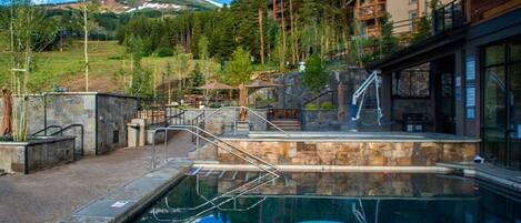 Innenpool, Außenpool