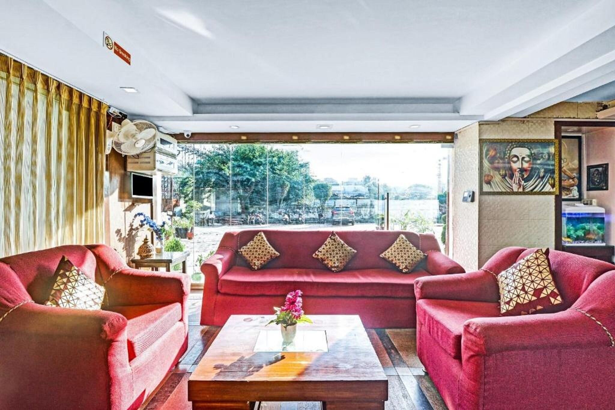 Khu tiếp khách ở sảnh