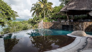 2 outdoor pools, pool umbrellas, sun loungers