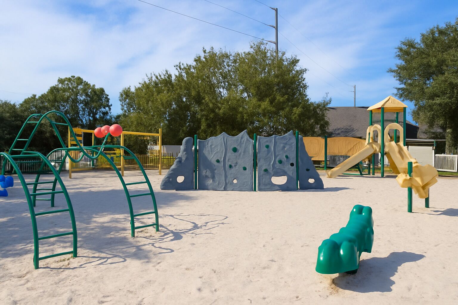 儿童活动区 - 室外