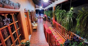 Quarto econômico | Terraço/pátio