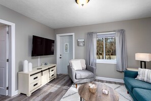 Smart TV, ping pong, books