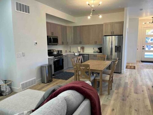 Both Sides of New Construction Twin Home