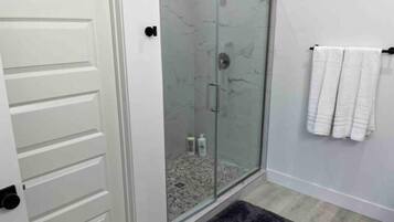 Shower, hair dryer