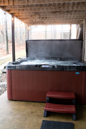Baignoire à remous extérieure