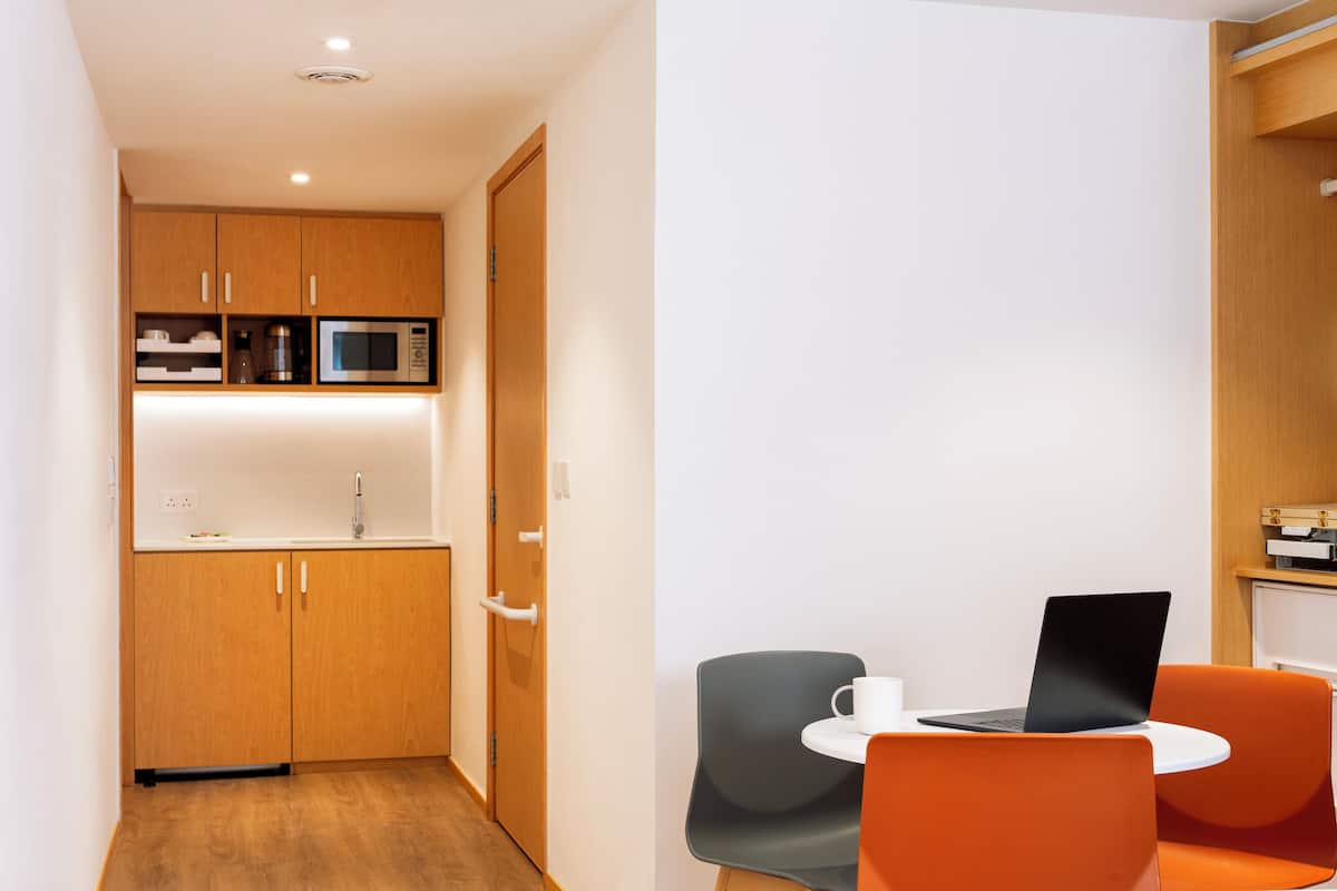 Studio, 2 lits une place, vue montagne