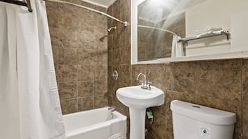 Free toiletries, hair dryer, towels, soap