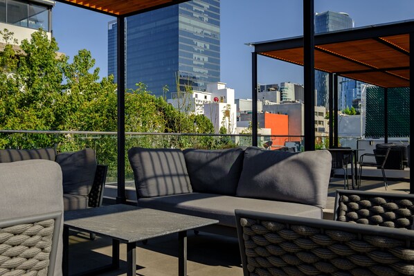 Terrasse sur le toit