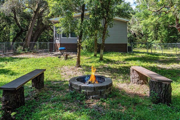 Overnattingsstedets uteområder