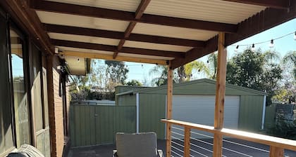 Spacious home in Corowaâs best street right across from the Murray/pet-friendly!