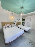 Habitación básica | Escritorio, wifi gratis, ropa de cama