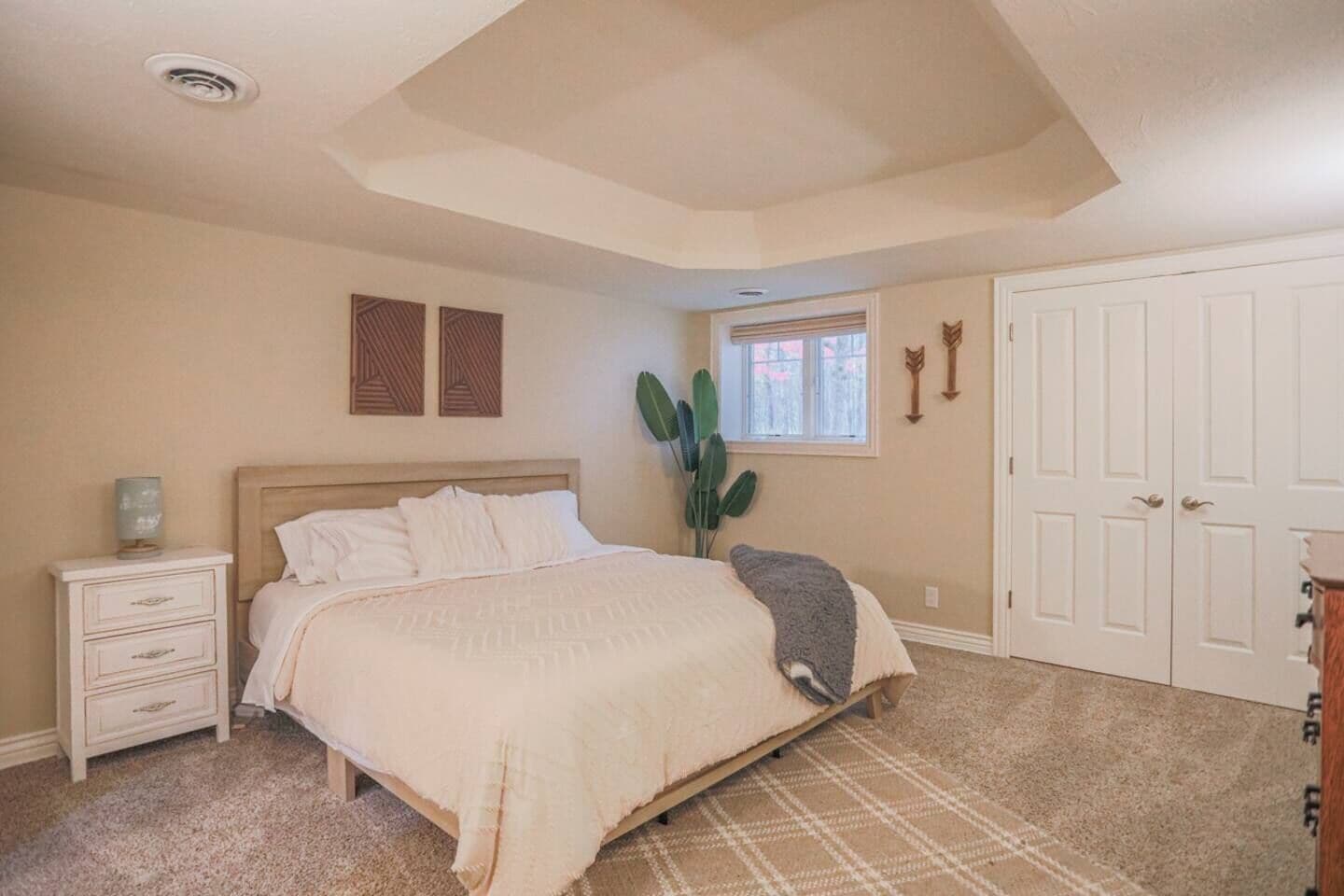 Colonial Hideaway Lower Level Private Bedroom