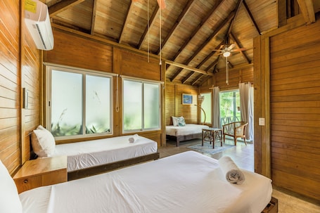 2 habitaciones y caja de seguridad en la habitación