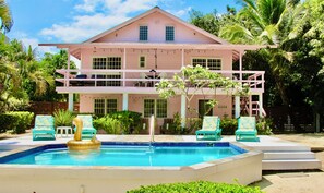 Pool - 3BR Beachfront Villa w/ Private Plunge Pool & BBQ (Placencia)