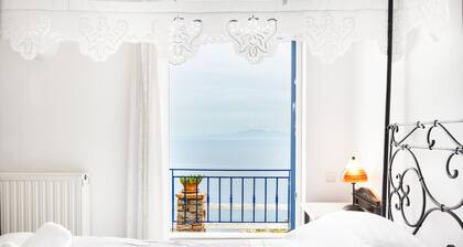 Ferienhaus 'Blue and White' mit Meerblick, WLAN