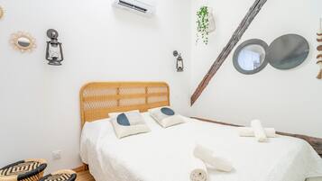 2 chambres, fer et planche Ă repasser, Wi-Fi gratuit, draps fournis