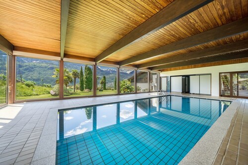 Ferienwohnung 'Thanhammer Kreuth' mit Bergblick, Gemeinschaftsterrasse und Schwimmbad