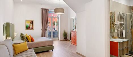 1 chambre, fer et planche à repasser, Wi-Fi gratuit, draps fournis