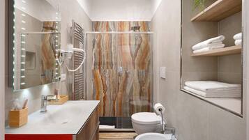 Bruser, hårtørrer, håndklæder