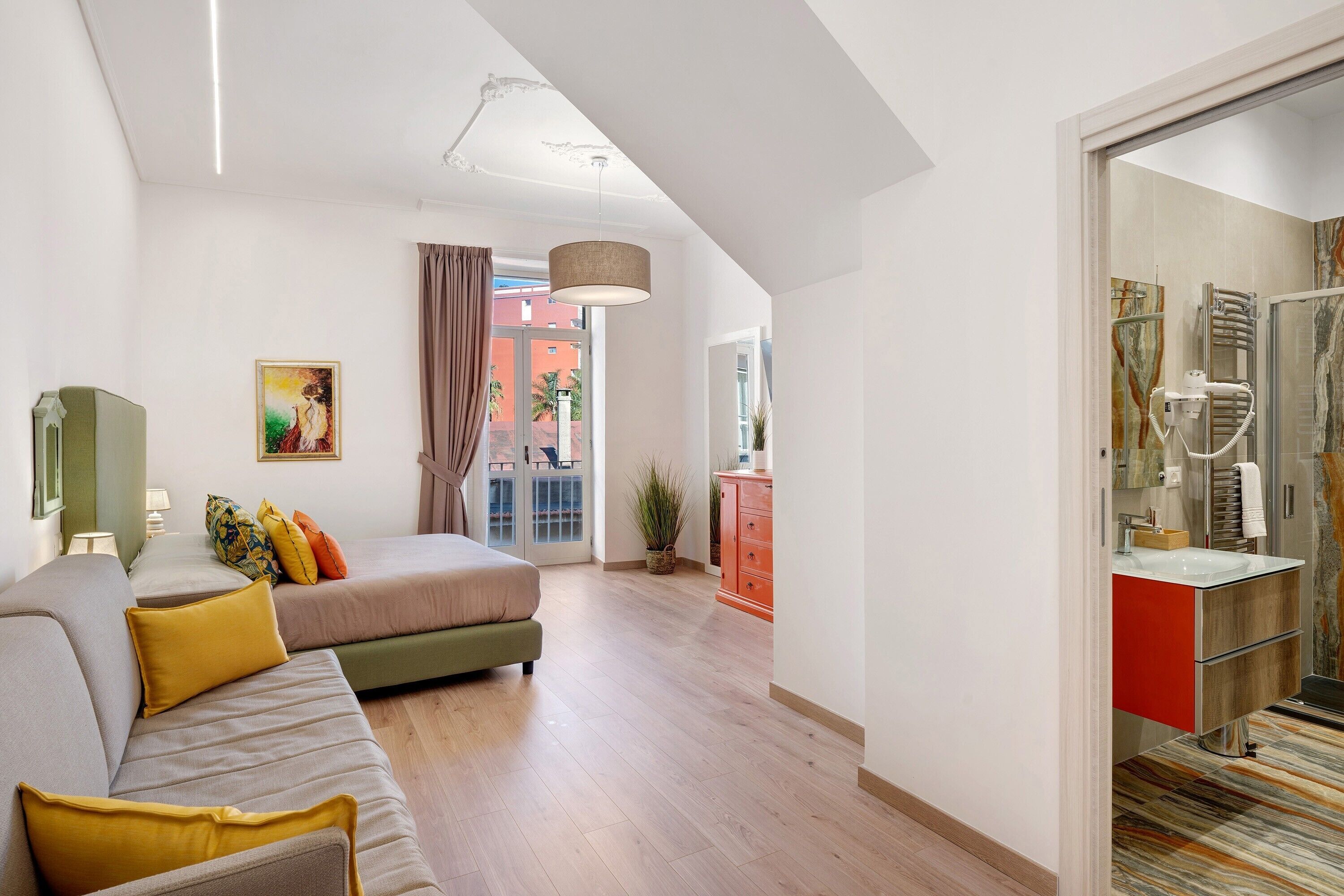 1 soveværelse, strygejern/strygebræt, gratis Wi-Fi, sengetøj