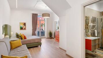 1 soveværelse, strygejern/strygebræt, gratis Wi-Fi, sengetøj