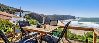 Maison de vacances 'Abrigo Do Pescador' avec vue sur la mer, terrasse privée et Wi-Fi