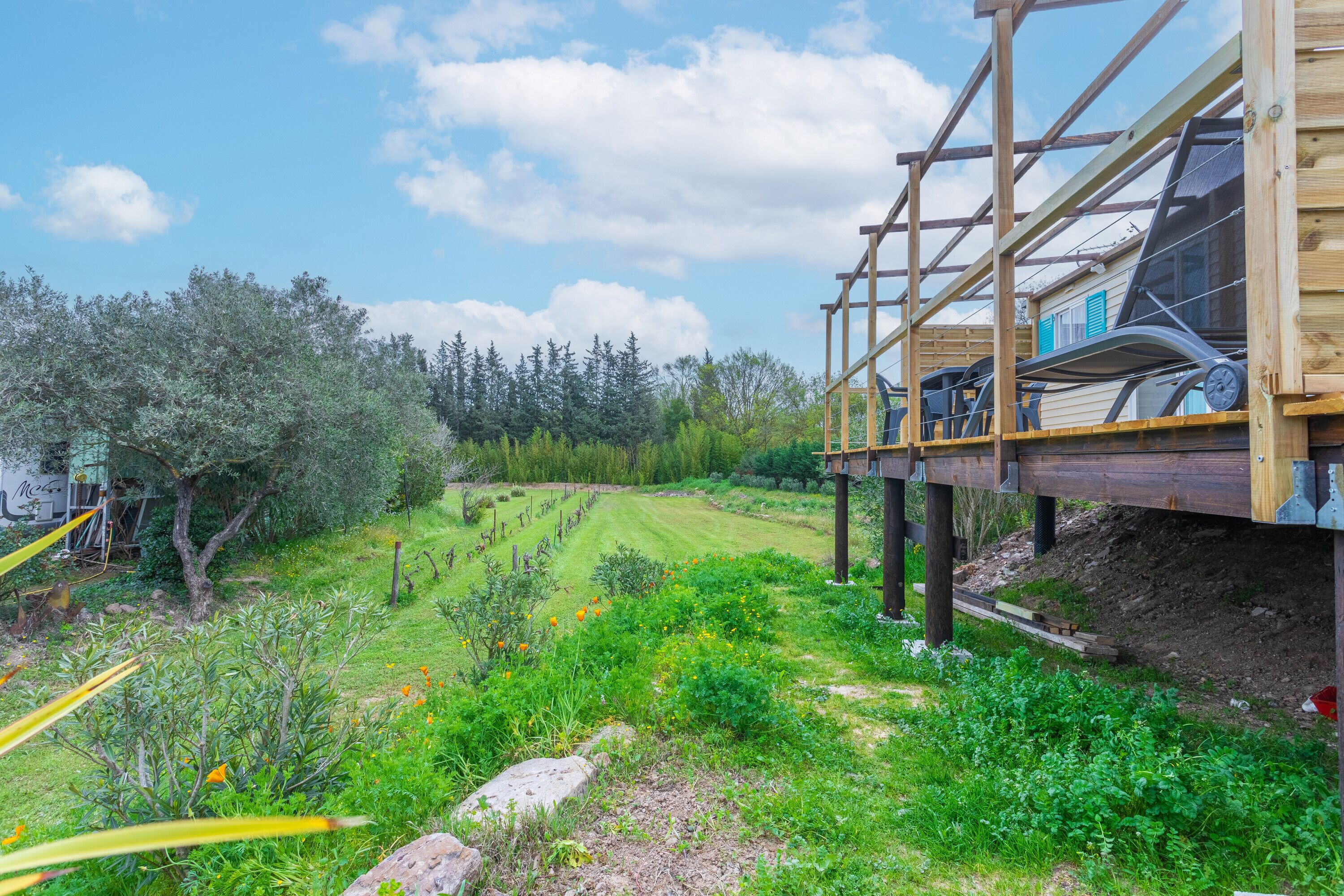 Enceinte de l’hébergement