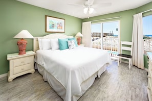 3 bedrooms, iron/ironing board, free WiFi, bed sheets - Gulf Dunes •  Amazing 3-Bedroom 3-Bath - Beachfront Corner Unit, Ocean View- Free Bch Srvc (Fort Walton Beach)
