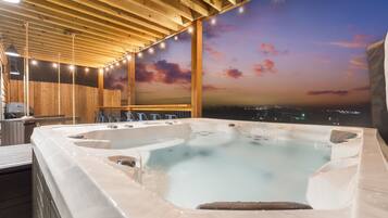 Bañera de hidromasaje exterior