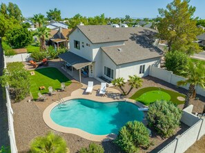 Aerial view - Casa Yucca 1 (Chandler)