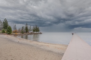Cabin, 1 King Bed (On The Beach) | Beach | On the beach - On The Beach (Tahoe Vista)