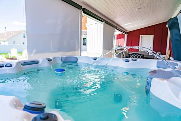 Bain à remous intérieur