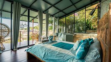 1 chambre, bureau, Wi-Fi gratuit, draps fournis