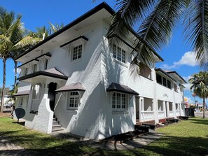 Majoituspaikan julkisivu