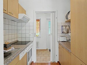 Fridge, oven, dishwasher, toaster
