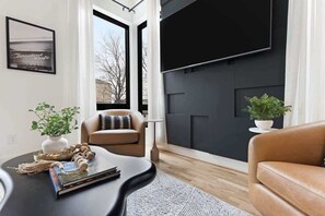 Smart TV, books, offices