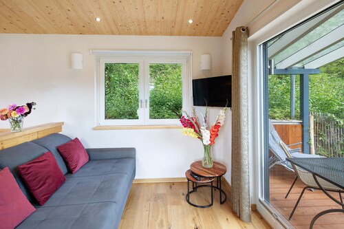 Ferienhaus „Ferienhaus Das Kleine Paradies“ mit Sauna, Garten und WLAN in absoluter Traumlage