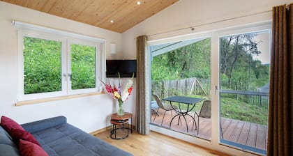 Ferienhaus „Ferienhaus Das Kleine Paradies“ mit Sauna, Garten und WLAN in absoluter Traumlage