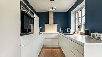 Kühlschrank, Ofen, Herdplatte, Geschirrspüler