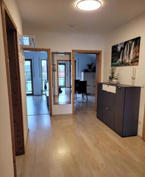 Interior - Holiday Apartment "Rudis" with Private Terrace, 2 Balconies & Wi-Fi (Kirchham)