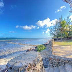 Private beach, white sand, beach towels