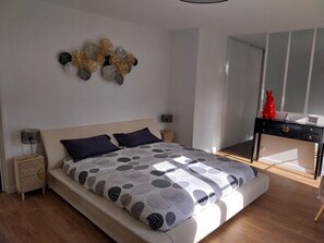 1 Schlafzimmer, kostenloses WLAN, Bettwäsche