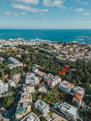 Aerial view - ParkApart Rhodes Town (Rodos)