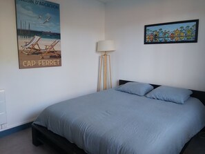 2 chambres, draps fournis