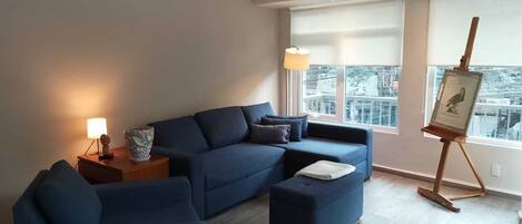 Televisie en een kantoor