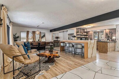 Designer Home w/ Private Yard, Theatre & Games!