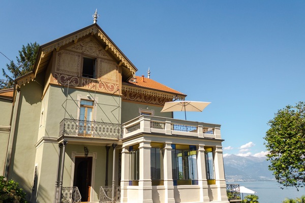 Facciata della struttura