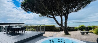 Villa Les Dunes : vue Incroyable et Accès Direct à la mer