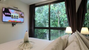 1 chambre, fer et planche à repasser, accès Internet, draps fournis