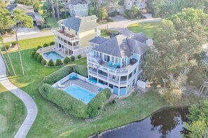 Exterior - Coastal Charm with Pool, Hot Tub & Resort Perks! (Corolla)